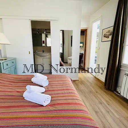 Le Touquais - Centre - 5 Mn Deauville - Trouville Apartment *