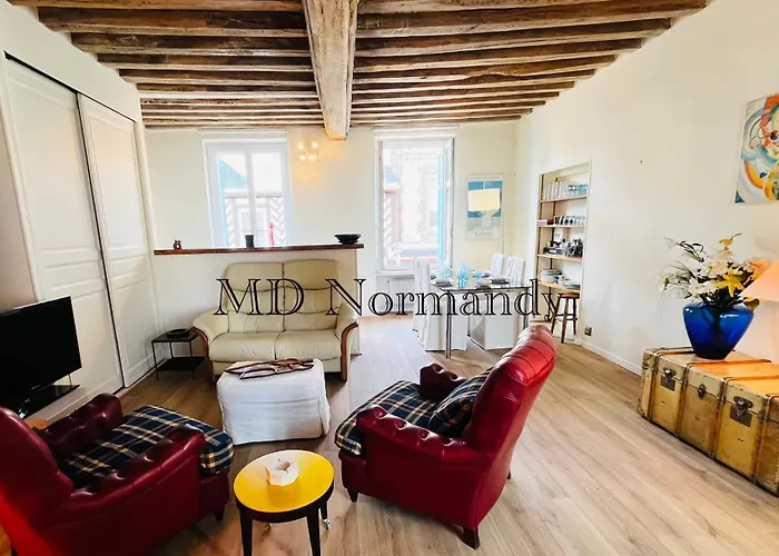 Appartement Le Touquais - Centre - 5 Mn Deauville - Trouville Touques